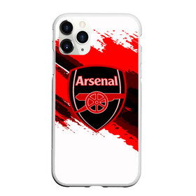 Чехол для iPhone 11 Pro Max матовый с принтом ARSENAL SPORT STYLE в Белгороде, Силикон |  | Тематика изображения на принте: football | soccer | арсенал