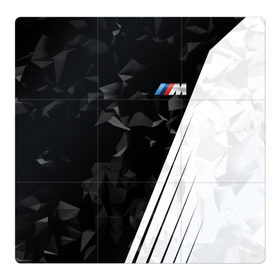 Магнитный плакат 3Х3 с принтом BMW 2018 M Sport в Белгороде, Полимерный материал с магнитным слоем | 9 деталей размером 9*9 см | Тематика изображения на принте: bmw | бмв | марка | машины