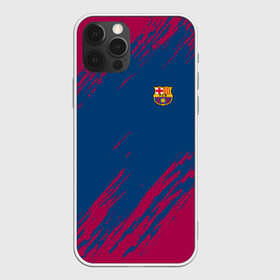 Чехол для iPhone 12 Pro с принтом FC BARCELONA (BARCA) | ФК БАРСЕЛОНА в Белгороде, силикон | область печати: задняя сторона чехла, без боковых панелей | fc | fc barcelona | fcb | fly emirates | ronaldo | абстракция | барселона | геометрия | зож | клуб | линии | месси | модные | мяч | реал мадрид | спорт | спортивные | тренды | футбол | футбольный клуб | эмблема