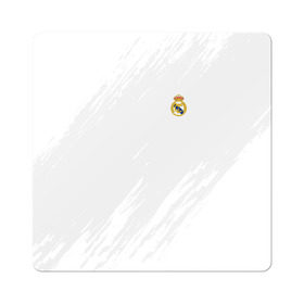 Магнит виниловый Квадрат с принтом Real Madrid 2018 Original в Белгороде, полимерный материал с магнитным слоем | размер 9*9 см, закругленные углы | emirates | fc | real madrid | абстракция | реал мадрид | футбол | футбольный клуб | эмблема