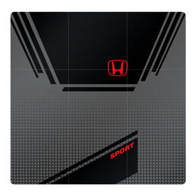 Магнитный плакат 3Х3 с принтом HONDA SPORT в Белгороде, Полимерный материал с магнитным слоем | 9 деталей размером 9*9 см | Тематика изображения на принте: honda | марка | машины | хонда