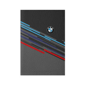 Обложка для паспорта матовая кожа с принтом BMW BRAND COLOR в Белгороде, натуральная матовая кожа | размер 19,3 х 13,7 см; прозрачные пластиковые крепления | Тематика изображения на принте: bmw | бмв | марка | машины