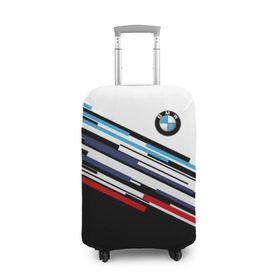 Чехол для чемодана 3D с принтом BMW BRAND COLOR в Белгороде, 86% полиэфир, 14% спандекс | двустороннее нанесение принта, прорези для ручек и колес | bmw | bmw motorsport | bmw performance | carbon | m | motorsport | performance | sport | бмв | карбон | моторспорт | спорт