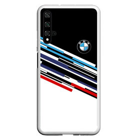 Чехол для Honor 20 с принтом BMW BRAND COLOR в Белгороде, Силикон | Область печати: задняя сторона чехла, без боковых панелей | Тематика изображения на принте: bmw | бмв | марка | машины