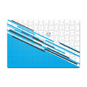 Пазл магнитный 126 элементов с принтом MAZDA SPORT в Белгороде, полимерный материал с магнитным слоем | 126 деталей, размер изделия —  180*270 мм | Тематика изображения на принте: mazda | мазда | марка | машины