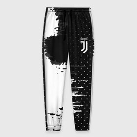 Мужские брюки 3D с принтом Juventus uniform black 2018 в Белгороде, 100% полиэстер | манжеты по низу, эластичный пояс регулируется шнурком, по бокам два кармана без застежек, внутренняя часть кармана из мелкой сетки | football | soccer | ювентус