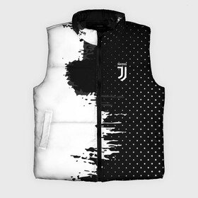 Мужской жилет утепленный 3D с принтом Juventus uniform black 2018 в Белгороде,  |  | football | soccer | ювентус