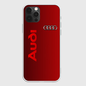 Чехол для iPhone 12 Pro с принтом Audi в Белгороде, силикон | область печати: задняя сторона чехла, без боковых панелей | audi | автомобиль | ауди | кольца | лого