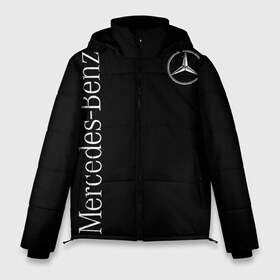 Мужская зимняя куртка 3D с принтом Mercedes-Benz в Белгороде, верх — 100% полиэстер; подкладка — 100% полиэстер; утеплитель — 100% полиэстер | длина ниже бедра, свободный силуэт Оверсайз. Есть воротник-стойка, отстегивающийся капюшон и ветрозащитная планка. 

Боковые карманы с листочкой на кнопках и внутренний карман на молнии. | benz | mercedes | mercedes benz | бенц | мерс | мерседес