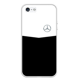 Чехол для iPhone 5/5S матовый с принтом MERCEDES BENZ SPORT в Белгороде, Силикон | Область печати: задняя сторона чехла, без боковых панелей | mercedes | марка | машины | мерседес