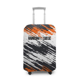 Чехол для чемодана 3D с принтом Rainbow Six Siege в Белгороде, 86% полиэфир, 14% спандекс | двустороннее нанесение принта, прорези для ручек и колес | battlefield | call of duty | clancy | cod | counter | csgo | game | rainbow | six | strike | tom | игра | краска | краски | шутер
