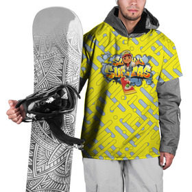 Накидка на куртку 3D с принтом Subway Surfers в Белгороде, 100% полиэстер |  | Тематика изображения на принте: coin | graffiti | hoverboard | jake | subway | surfers | train | вагон | граффити | монетка | подземка | поезд | сабвей | серферс | серферы | ховерборд