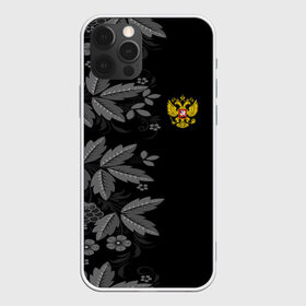 Чехол для iPhone 12 Pro Max с принтом Russia Pattern в Белгороде, Силикон |  | pattern | russia | герб | орел | орнамент | патриот | патриотизм | российский | россия | символика | узор | хохлома | цветы | я русский