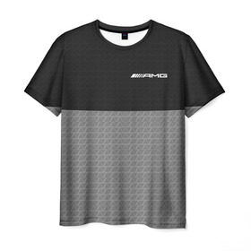 Мужская футболка 3D с принтом AMG SPORT в Белгороде, 100% полиэфир | прямой крой, круглый вырез горловины, длина до линии бедер | mercedes | марка | машины | мерседес