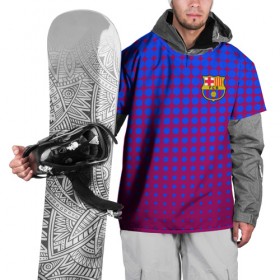 Накидка на куртку 3D с принтом Barcelona в Белгороде, 100% полиэстер |  | Тематика изображения на принте: barca | barcelona | barsa | barselona | football | futbol | messi | sport | барселона | лига | месси | спорт | футбол