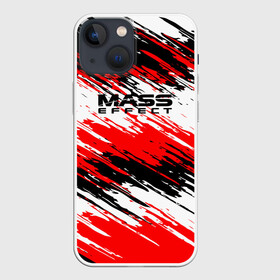Чехол для iPhone 13 mini с принтом Mass Effect в Белгороде,  |  | Тематика изображения на принте: n7 | shepard | галактика | жнец | космос | краска | краски | масс | нормандия | планета | шепард | эффект