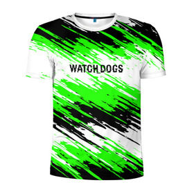 Мужская футболка 3D спортивная с принтом Watch Dogs в Белгороде, 100% полиэстер с улучшенными характеристиками | приталенный силуэт, круглая горловина, широкие плечи, сужается к линии бедра | Тематика изображения на принте: ded | dedsec | sec | watch dogs | watchdogs | дедсек | дэдсек