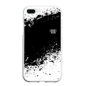 Чехол для iPhone 7Plus/8 Plus матовый с принтом Audi brand motors в Белгороде, Силикон | Область печати: задняя сторона чехла, без боковых панелей | ауди | машина