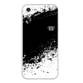 Чехол для iPhone 5/5S матовый с принтом Audi brand motors в Белгороде, Силикон | Область печати: задняя сторона чехла, без боковых панелей | ауди | машина