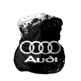 Бандана-труба 3D с принтом Audi abstract sport в Белгороде, 100% полиэстер, ткань с особыми свойствами — Activecool | плотность 150‒180 г/м2; хорошо тянется, но сохраняет форму | Тематика изображения на принте: ауди | кольца | лого | машина