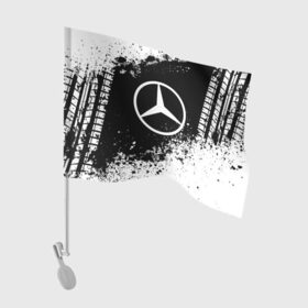 Флаг для автомобиля с принтом Mercedes abstract sport в Белгороде, 100% полиэстер | Размер: 30*21 см | auto | automobile | car | machine | mercedes | motor | motor car | sport car | автомашина | бренд | легковой автомобиль | марка | спортивный автомобиль | тачка