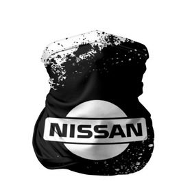 Бандана-труба 3D с принтом Nissan abstract sport в Белгороде, 100% полиэстер, ткань с особыми свойствами — Activecool | плотность 150‒180 г/м2; хорошо тянется, но сохраняет форму | Тематика изображения на принте: motor | nissan | авто | лого | машина | ниссан | тачка