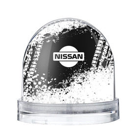 Снежный шар с принтом Nissan abstract sport в Белгороде, Пластик | Изображение внутри шара печатается на глянцевой фотобумаге с двух сторон | motor | nissan | авто | лого | машина | ниссан | тачка