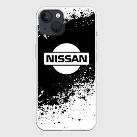 Чехол для iPhone 13 с принтом Nissan abstract sport в Белгороде,  |  | Тематика изображения на принте: motor | nissan | авто | лого | машина | ниссан | тачка