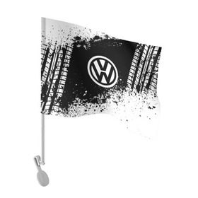 Флаг для автомобиля с принтом Volkswagen abstract sport в Белгороде, 100% полиэстер | Размер: 30*21 см | auto | automobile | car | machine | motor | motor car | sport car | volkswagen | автомашина | бренд | легковой автомобиль | марка | спортивный автомобиль | тачка