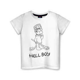 Детская футболка хлопок с принтом Bart Lil Peep в Белгороде, 100% хлопок | круглый вырез горловины, полуприлегающий силуэт, длина до линии бедер | Тематика изображения на принте: bart simpson | lil peep | барт симпсоны | лил пип