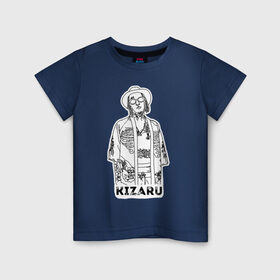 Детская футболка хлопок с принтом Kizaru в Белгороде, 100% хлопок | круглый вырез горловины, полуприлегающий силуэт, длина до линии бедер | Тематика изображения на принте: 