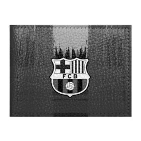 Обложка для студенческого билета с принтом FC Barcelona abstract color в Белгороде, натуральная кожа | Размер: 11*8 см; Печать на всей внешней стороне | 