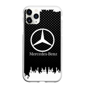 Чехол для iPhone 11 Pro матовый с принтом Mercedes-Benz в Белгороде, Силикон |  | Тематика изображения на принте: 