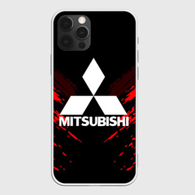 Чехол для iPhone 12 Pro с принтом MITSUBISHI SPORT COLLECTION в Белгороде, силикон | область печати: задняя сторона чехла, без боковых панелей | Тематика изображения на принте:  машина | марка | митсубиси