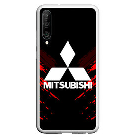 Чехол для Honor P30 с принтом MITSUBISHI SPORT COLLECTION в Белгороде, Силикон | Область печати: задняя сторона чехла, без боковых панелей | Тематика изображения на принте:  машина | марка | митсубиси