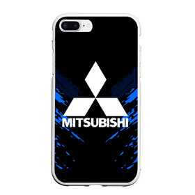 Чехол для iPhone 7Plus/8 Plus матовый с принтом MITSUBISHI SPORT COLLECTION в Белгороде, Силикон | Область печати: задняя сторона чехла, без боковых панелей | Тематика изображения на принте:  машина | марка | митсубиси