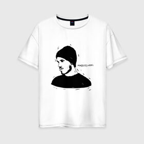 Женская футболка хлопок Oversize с принтом Mnogoznaal_9 в Белгороде, 100% хлопок | свободный крой, круглый ворот, спущенный рукав, длина до линии бедер
 | mnogoznaal | максим лазин | многознаал