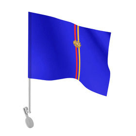 Флаг для автомобиля с принтом Армения, лента с гербом в Белгороде, 100% полиэстер | Размер: 30*21 см | armenia | арменин | армения | армяне | армянин | армянка | армянский | ереван | кавказ | кавказец | республика | северный