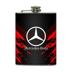 Фляга с принтом MERCEDES-BENZ SPORT COLLECTION в Белгороде, металлический корпус | емкость 0,22 л, размер 125 х 94 мм. Виниловая наклейка запечатывается полностью | Тематика изображения на принте: auto | automobile | car | machine | mercedes benz | motor | motor car | sport car | автомашина | бренд | легковой автомобиль | марка | мерседес | спортивный автомобиль | тачка