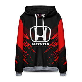 Мужская толстовка 3D с принтом HONDA SPORT COLLECTION в Белгороде, 100% полиэстер | двухслойный капюшон со шнурком для регулировки, мягкие манжеты на рукавах и по низу толстовки, спереди карман-кенгуру с мягким внутренним слоем. | auto | automobile | car | honda | machine | motor | motor car | sport car | автомашина | бренд | легковой автомобиль | марка | спортивный автомобиль | тачка | хонда