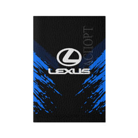 Обложка для паспорта матовая кожа с принтом LEXUS SPORT COLLECTION в Белгороде, натуральная матовая кожа | размер 19,3 х 13,7 см; прозрачные пластиковые крепления | auto | automobile | car | lexus | machine | motor | motor car | sport car | автомашина | бренд | легковой автомобиль | марка | спортивный автомобиль | тачка