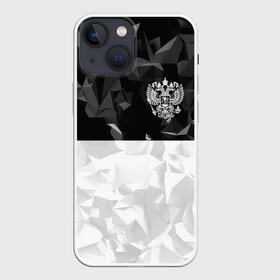 Чехол для iPhone 13 mini с принтом RUSSIA SPORT в Белгороде,  |  | russia | герб | двуглавый орел | россия | спорт | спортивные | триколор