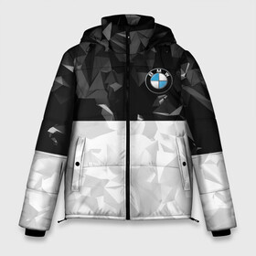 Мужская зимняя куртка 3D с принтом BMW BLACK COLLECTION в Белгороде, верх — 100% полиэстер; подкладка — 100% полиэстер; утеплитель — 100% полиэстер | длина ниже бедра, свободный силуэт Оверсайз. Есть воротник-стойка, отстегивающийся капюшон и ветрозащитная планка. 

Боковые карманы с листочкой на кнопках и внутренний карман на молнии. | auto | bmw | motorsport | авто | автомобиль | автомобильные | бмв | бренд | марка | машины | моторспорт | спорт