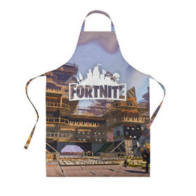 Фартук 3D с принтом Fortnite_10 в Белгороде, 100% полиэстер | общий размер — 65 х 85 см, ширина нагрудника — 26 см, горловина — 53 см, длина завязок — 54 см, общий обхват в поясе — 173 см. Принт на завязках и на горловине наносится с двух сторон, на основной части фартука — только с внешней стороны | battle royale | epic games | fortnite | pvp | survival | tps | unreal | выживание | кооператив | королевская битва | песочница | фортнайт | шутер