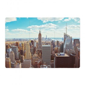 Магнитный плакат 3Х2 с принтом Столица мира (Нью-Йорк) в Белгороде, Полимерный материал с магнитным слоем | 6 деталей размером 9*9 см | america | new york | usa | америка | каменные джунгли | нью йорк | сша
