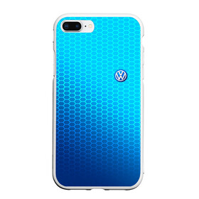 Чехол для iPhone 7Plus/8 Plus матовый с принтом VOLKSWAGEN carbon uniform 2018 в Белгороде, Силикон | Область печати: задняя сторона чехла, без боковых панелей | auto | automobile | car | machine | motor | motor car | sport car | volkswagen | автомашина | бренд | легковой автомобиль | марка | спортивный автомобиль | тачка