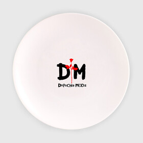 Тарелка 3D с принтом Depeche Mode в Белгороде, фарфор | диаметр - 210 мм
диаметр для нанесения принта - 120 мм | depeche mode | вестник моды | депеш мод | депешмод | дэйв гаан | мартин гор | роза | энди флетчер