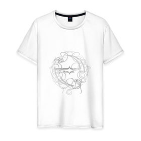 Мужская футболка хлопок с принтом Evanescence в Белгороде, 100% хлопок | прямой крой, круглый вырез горловины, длина до линии бедер, слегка спущенное плечо. | Тематика изображения на принте: 