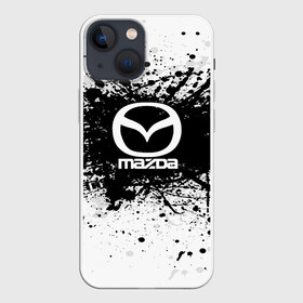 Чехол для iPhone 13 mini с принтом Mazda в Белгороде,  |  | auto | automobile | car | carbon | machine | mazda | motor | motor car | sport car | автомашина | бренд | легковой автомобиль | мазда | марка | спортивный автомобиль | тачка