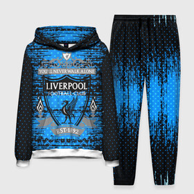 Мужской костюм 3D (с толстовкой) с принтом Liverpool sport uniform в Белгороде,  |  | football | soccer | ливерпуль